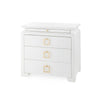 Villa & House Elina 3-Drawer Side Table