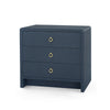 Villa & House Bryant Linen 3-Drawer Side Table