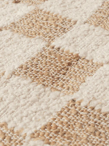 Ferm Living Check Wool Jute Runner