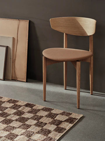 Ferm Living Check Wool Jute Runner