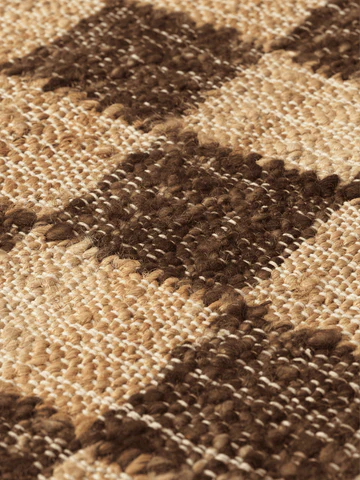 Ferm Living Check Wool Jute Runner