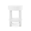 Villa & House Dakota 1-Drawer Round Side Table