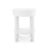 Villa & House Dakota 1-Drawer Round Side Table