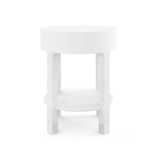 Villa & House Dakota 1-Drawer Round Side Table