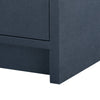 Villa & House Bryant Linen 3-Drawer Side Table