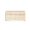 Villa & House Elina Extra Large 6-Drawer Dresser