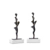 Villa & House Spiral Small Statue - Set of 2