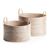 Napa Home & Garden Burma Rattan Hampers - Set of 2