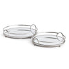 Napa Home & Garden Hudson Mirrored Trays - Set of 2