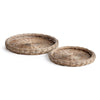 Napa Home & Garden Jules Round Trays - Set of 2