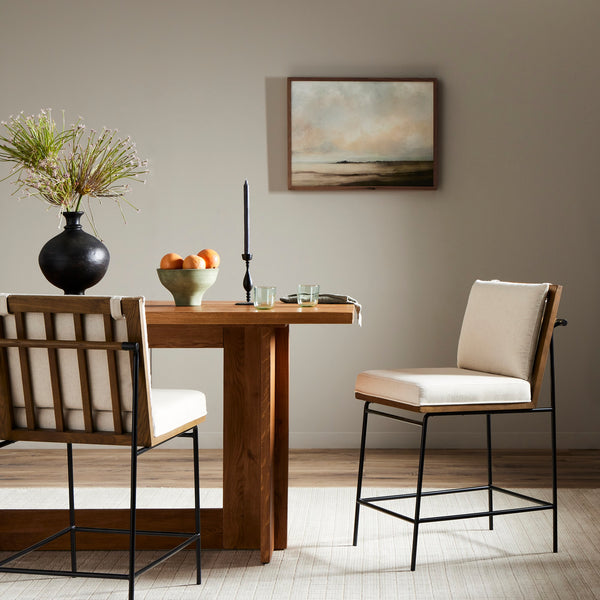 Four Hands Crete Bar & Counter Stool
