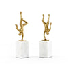 Villa & House Handstand Statue - Set of 2