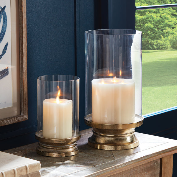 Napa Home & Garden Florence Footed Hurricane - Small