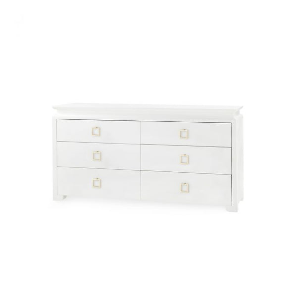 Villa & House Elina Extra Large 6-Drawer Dresser