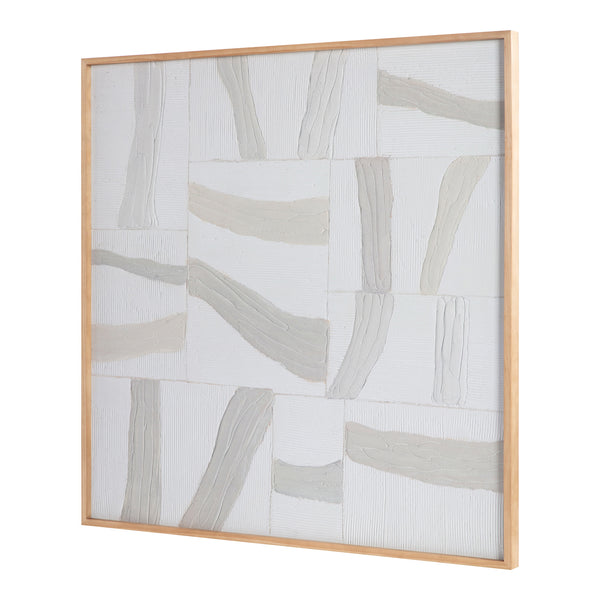 Moe's Configured Framed Painting
