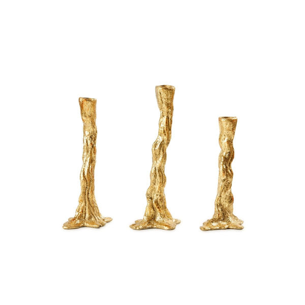 Villa & House Branch Candlesticks -  Set of 3