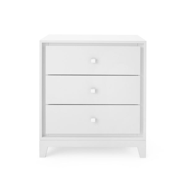 Villa & House Bergamo 3-Drawer Side Table