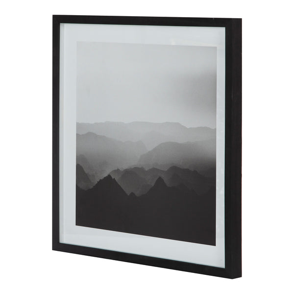 Moe's Highest Peak Framed Print