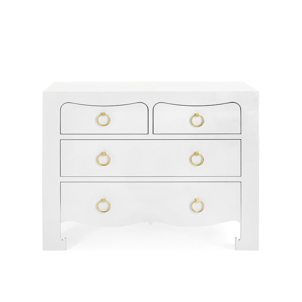 Villa & House Jacqui Large 4-Drawer Dresser