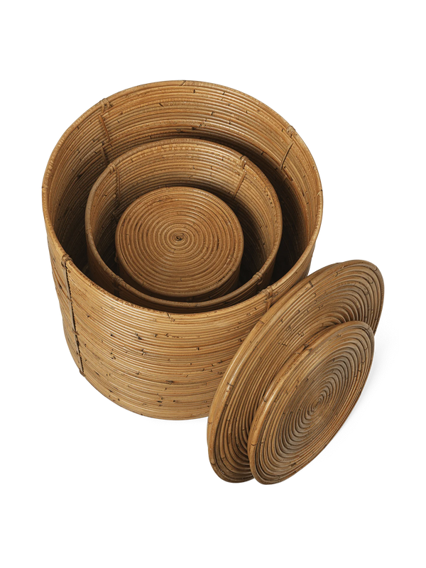 Ferm Living Column Storage - Set of 3