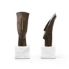 Villa & House Delos Head Statue - Set of 2
