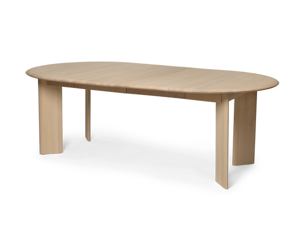Ferm Living Bevel Table Extendable x2 Extendable x 2 Black Oiled 