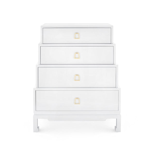 Villa & House Jasmine Tall 4-Drawer Dresser