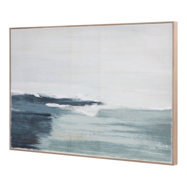 Moe's Shoreline Framed Painting
