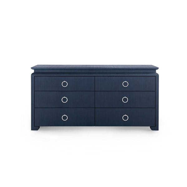 Villa & House Elina Extra Large 6-Drawer Dresser