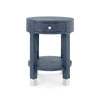 Villa & House Dakota 1-Drawer Round Side Table