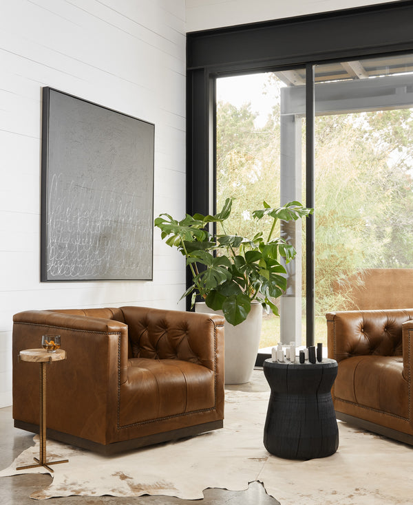 Four Hands Maxx Swivel Chair