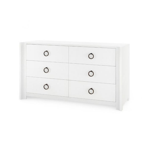 Villa & House Audrey Extra Large 6-Drawer Dresser