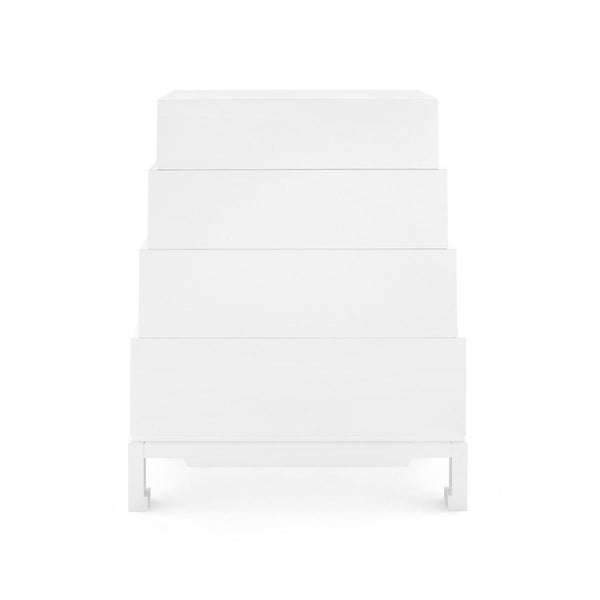 Villa & House Jasmine Tall 4-Drawer Dresser