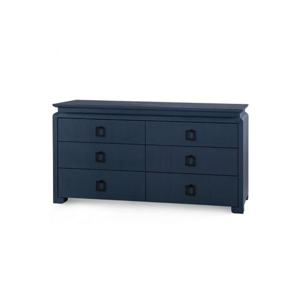 Villa & House Elina Extra Large 6-Drawer Dresser