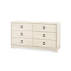 Villa & House Stanford Extra Large 6-Drawer Dresser