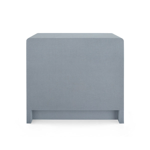 Villa & House Bryant Linen 3-Drawer Side Table