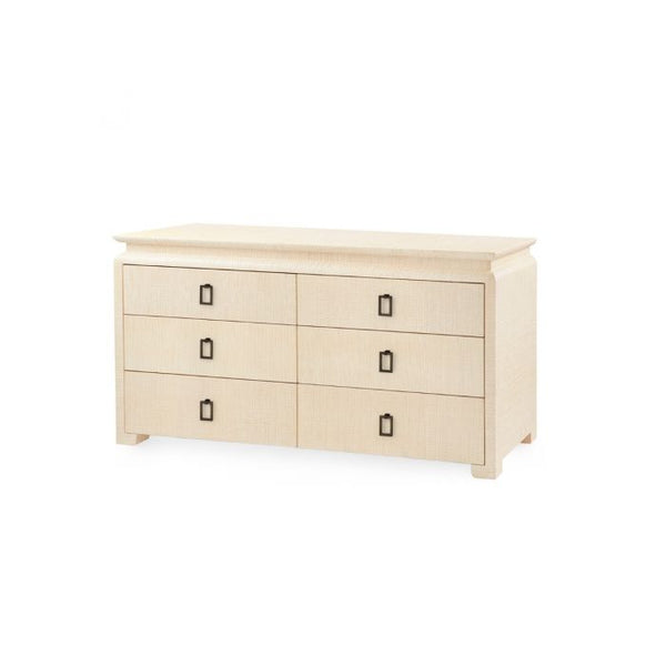 Villa & House Elina Extra Large 6-Drawer Dresser