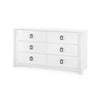 Villa & House Audrey Extra Large 6-Drawer Dresser