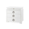 Villa & House Elina 3-Drawer Side Table