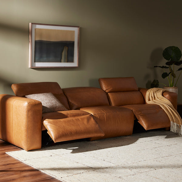 Four Hands Radley Power Recliner 3-Piece Sectional
