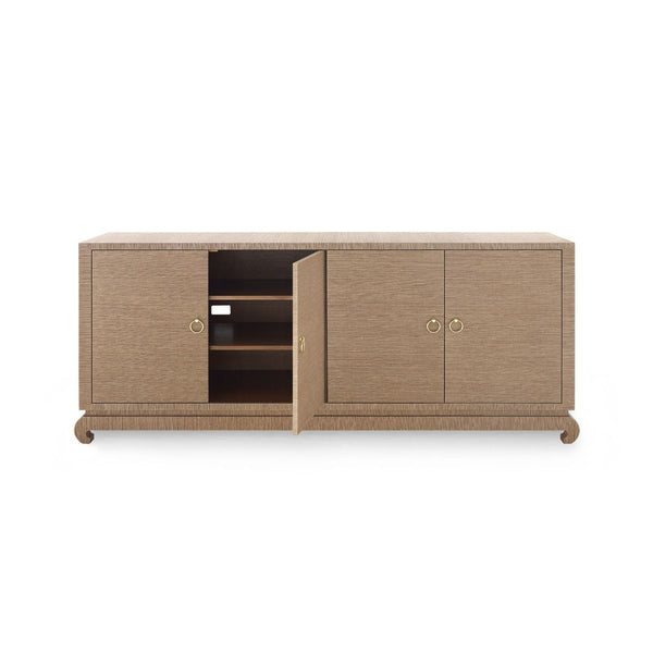 Villa & House Meredith Extra Large 4-Door Cabinet