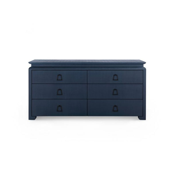 Villa & House Elina Extra Large 6-Drawer Dresser