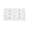 Villa & House Audrey Extra Large 6-Drawer Dresser