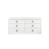 Villa & House Elina Extra Large 6-Drawer Dresser