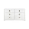 Villa & House Audrey Extra Large 6-Drawer Dresser