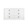 Villa & House Audrey Extra Large 6-Drawer Dresser