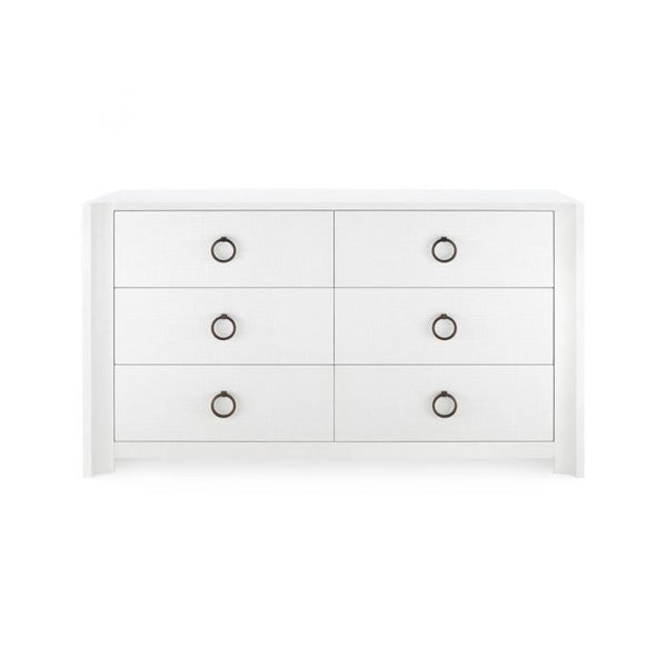 Villa & House Audrey Extra Large 6-Drawer Dresser