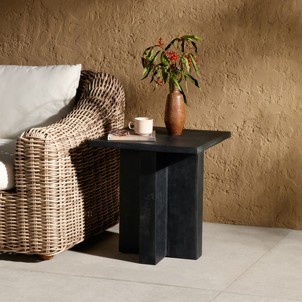 Four Hands Terrell Outdoor End Table