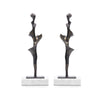 Villa & House Spiral Small Statue - Set of 2