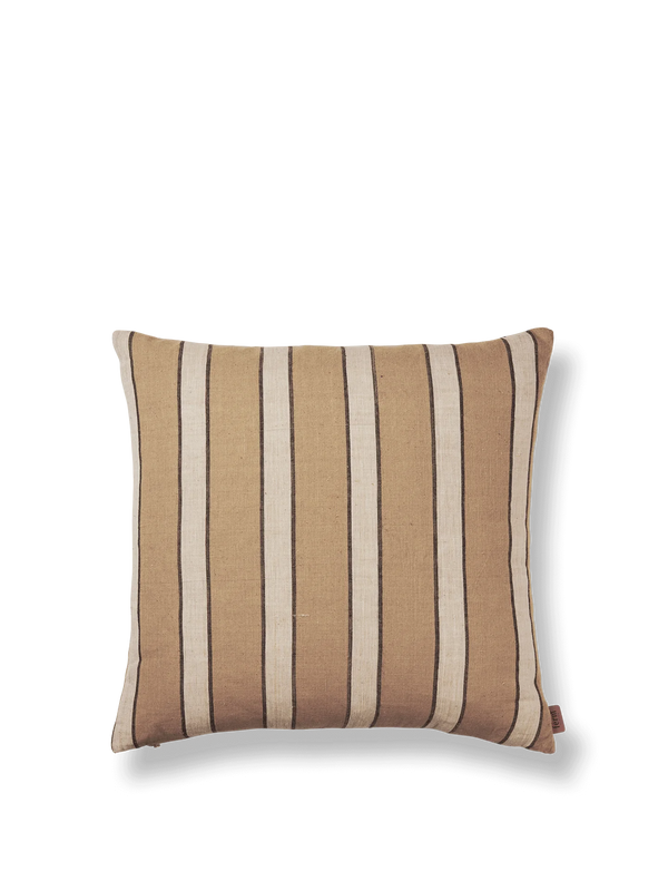 Ferm Living Brown Cotton Cushion